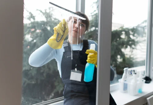 Nettoyage de vitres intérieures et extérieures à Évecquemont